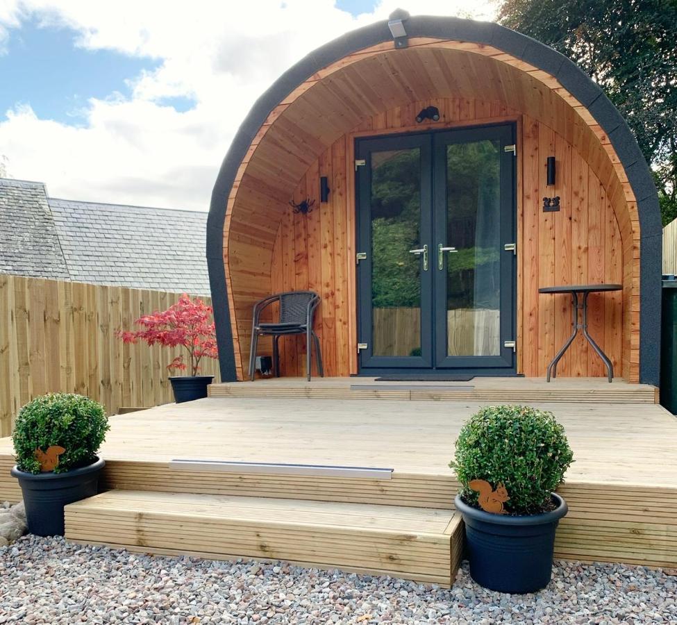 Loch Ness Woodland Pods Hotel ดรัมนาดรอคิท ภายนอก รูปภาพ