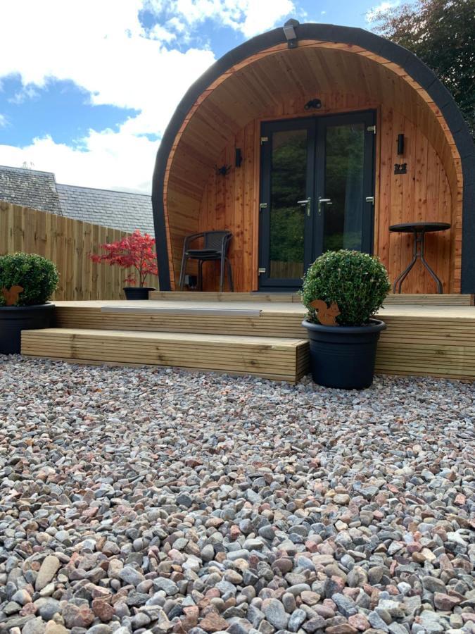 Loch Ness Woodland Pods Hotel ดรัมนาดรอคิท ภายนอก รูปภาพ